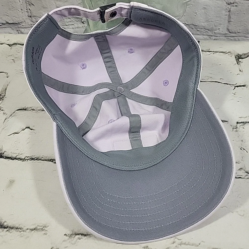 Adidas Aeroready Lavender Hat Unisex Strapback One‎ Size Ball Cap